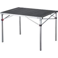 Mesa plegable enrollable de camping de aluminio portátil con bolsa de transporte - Mesa de picnic con soporte de hasta 80 kg - details 29