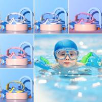 Gafas de protección UV antivaho ajustables para niños, máscara de natación, gafas de natación para niños - details 4