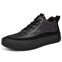 Nueva marca de alta calidad para hombres famosos que caminan con plataforma con cordones de cuero genuino, moda informal, zapatos deportivos italianos a bajo precio - details 0