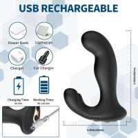 Leten Masajeador Prostatico Control Remoto Vibrador Anal con Estimulación de Dedo - details 5