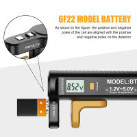 Probador de batería Digital BT-1, pantalla LCD, 9V/1,5 V/AA/AAA, probador de capacidad de batería Universal, comprobador de voltios de celda de botón - details 2