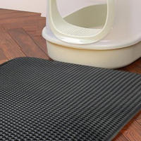 Esterilla de doble capa para arena de gatos, diseño de doble capa, bandeja de arena, caja, alfombra - details 6