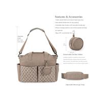 Bolsa de Pañales para Bebé de Gran Capacidad Bolsa de Maternidad Impermeable Multifuncional Portátil para Cuidado del Bebé Material de Poliéster - details 2