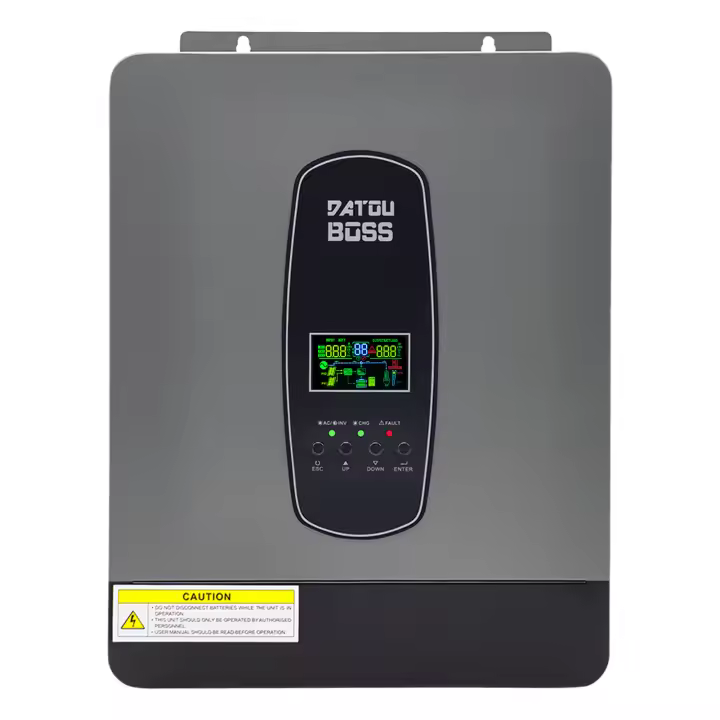 3000W 24V MPPT Inversor híbrido de onda sinusoidal pura Inversor Solar Puro Conversión Caravana Viajes al Aire Libre Camping Marina Fuente de Alimentación de Emergencia - 1