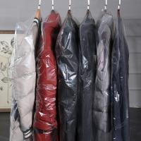 10 Uds. De plástico grueso para limpiador en seco, bolsa colgante a prueba de polvo para ropa, Protector de abrigo, organizador de guardarropa, cubierta antipolvo para ropa - details 3