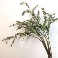 Planta Artificial de tacto Real, rama de fruta, arte Floral hecho a mano, plantas verdes simuladas, plantas falsas realistas, decoración de jardín al aire libre - details 14