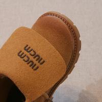 Botas cortas antideslizantes para niñas, zapatos de cuero, informales, versátiles, elegantes, estilo coreano, fondo suave, Otoño, 2024 - details 8