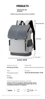 Nueva mochila impermeable, bolsa de ordenador de gran capacidad para hombres, estudiantes universitarios, estudiantes de negocios, mochila de viaje y ocio. - details 4
