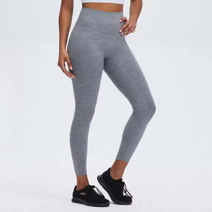 SHINBENE Pantalones de yoga, cintura alta, levantamiento de vientre, glúteos, melocotón, pantalones de fiesta - 1