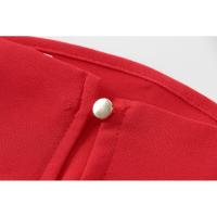 Mono asimétrico con cinturón para mujer, peto largo sin mangas, elegante, con hebilla, informal, de un hombro - details 14