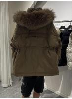 Chaqueta de Abrigo de Pata de Duck de Plumífera Cálida con Capucha para Mujer Invernal 2025 - details 11