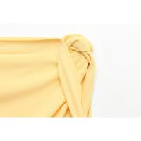 Vestido Casual Vintage para Mujer BUNO Cuello Redondo Amarillo Sólido Moda Primavera-Verano 2025 - details 10