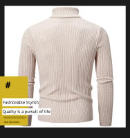 Suéter informal para hombre y mujer, jersey de cuello alto, ajustado, tejido, cómodo, Primavera - details 3