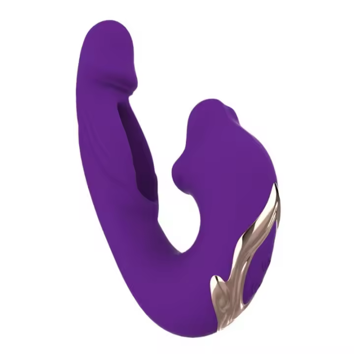 Juguetes sexuales, vibrador de mordedura de palmadita ahuecado, masajeador de segunda marea de punto G, masturbador femenino, juguetes sexuales - 1