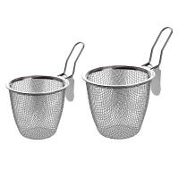 Vajilla de cocina de 1 piezas, utensilios de cocina coreanos, cuchara coladora de malla, cuchara para Fideos, cuchara para olla caliente, mango largo DE ACERO INOXIDABLE - details 4