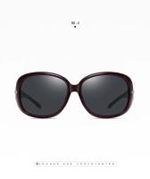 Gafas de sol polarizadas para mujer UV400, gafas con montura de mariposa de diamante Retro, ropa de moda, gafas de protección solar, gafas de sol de viaje para mujer - details 15