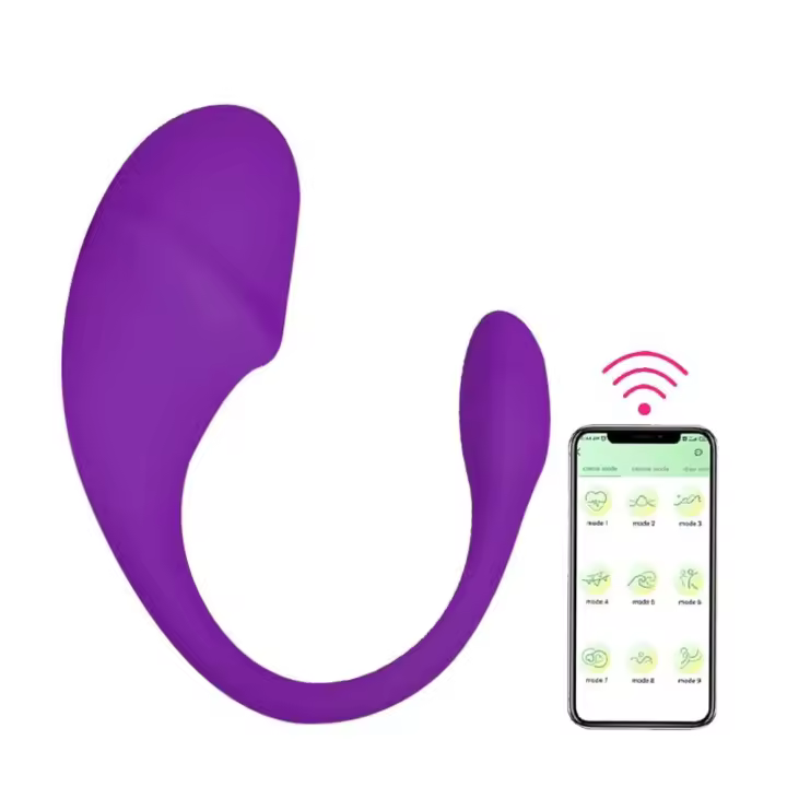 Empaque privado SEX Vibrador Bluetooth inalámbrico con control remoto por aplicación, huevo vibrador para mujeres - 1