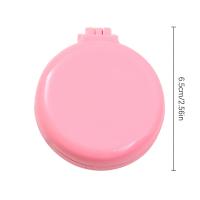 Peine de pelo de tamaño pequeño con espejo plegable, peine plegable de masaje portátil para viaje, herramientas de estilismo, 1 Uds. - details 0