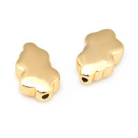Espaciador de arco iris y Luna de latón, Color oro de 18K, paloma, estrella, nube, cilindro, pulsera ovalada, cuentas, fabricación de joyería, accesorios Diy - details 35