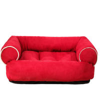 Cama tumbona lavable a máquina para mascotas, súper suave, felpa, esponjosa, calentamiento - details 10
