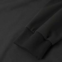 Decheng sudadera de color liso con bucle francés 100% algodón de alta calidad, tejido pesado de lana rugosa, cuello con capucha de invierno - details 7