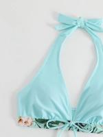 Bañador Sexy de cintura alta para mujer, Bikini de tala grande, traje de baño para playa, novedad de 2024 - details 13