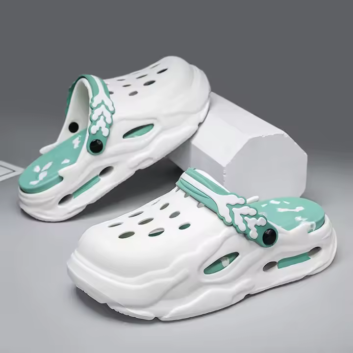 Novedad de verano, zapatillas para exteriores para hombres y mujeres para conducir y usar al aire libre, sandalias antideslizantes de suela gruesa de doble propósito para mujer - 1