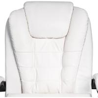 Reclinable de piel sintética acolchado y giratorio. Escritorio de oficina grande y elegante. Ejecutiva. Estudio o videojuego. - details 4