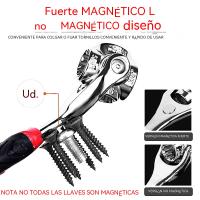 Llave de vaso universal de acero cromo vanadio, herramienta multifuncional con cabeza giratoria de 360 grados, 52 en 1 - details 4