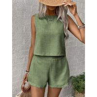 Conjunto de Verano 2025 para Mujer Top Sin Mangas y Shorts Cortos Estilo Casual y Deportivo - details 12