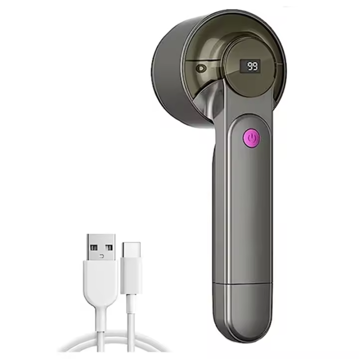 Afeitadora de tela recargable, removedor de pelusa eléctrico con pantalla Digital LED, elimina pelusas y pastillas de la ropa - 1