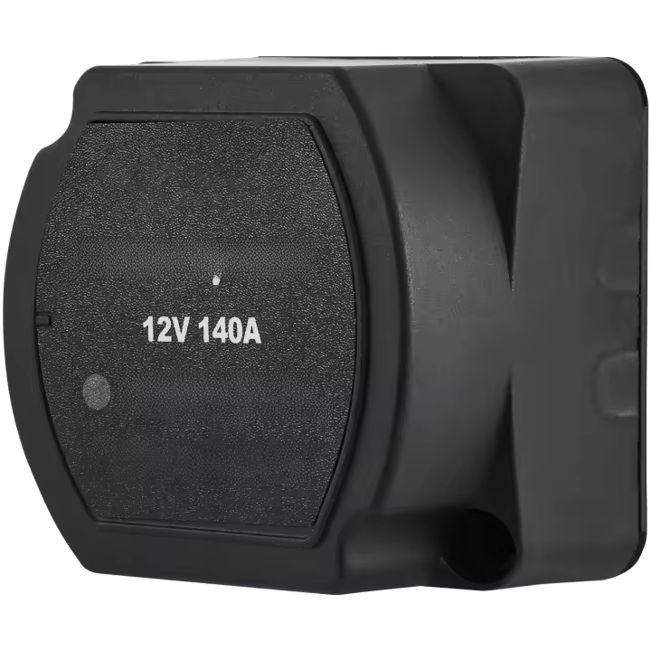 SucceBuy Kit de relé de carga dividida, aislador automático de batería dual con relé VSR de 140 A, para RV, marina, automóvil, camión, caravana - 1