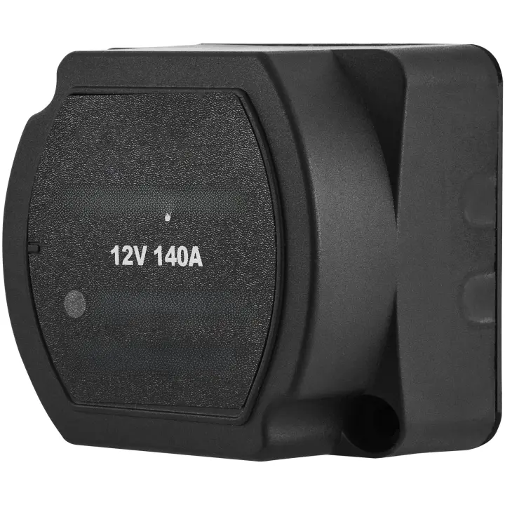 SucceBuy Kit de relé de carga dividida, aislador automático de batería dual con relé VSR de 140 A, para RV, marina, automóvil, camión, caravana - 1