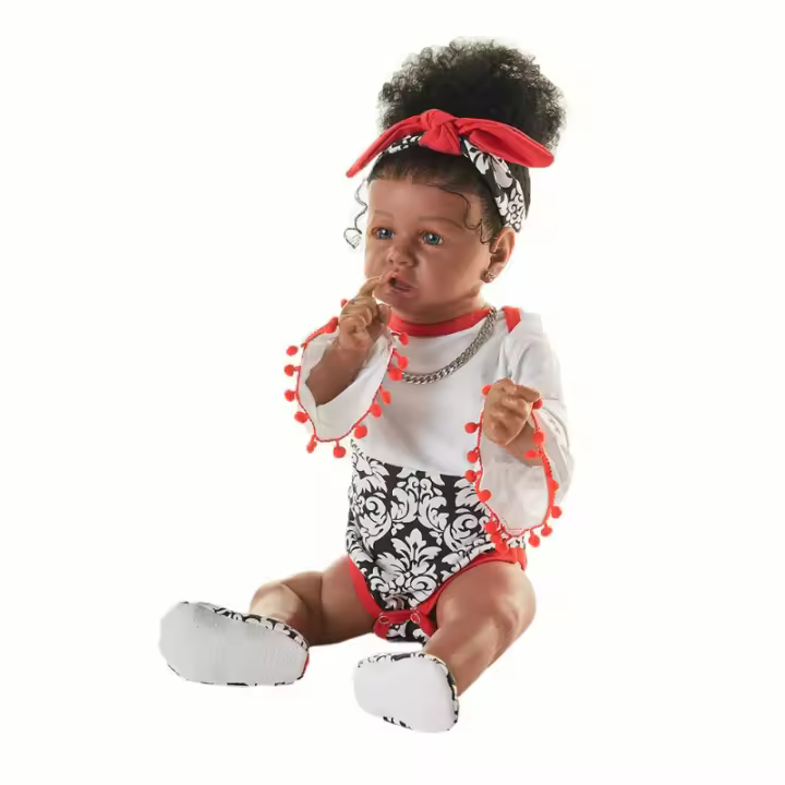 Muñeca De Bebé Reborn Realista De 50 CM Con Piel Pintada En 3D - 1