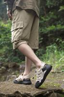 Verano transpirable zapatos de hombre fresco exterior wader zapatos deportivos zapatos de playa de malla agujeros zapatillas zapatillas tendencia versátil - details 9
