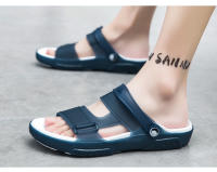 Zapatillas para hombre, novedad de verano 2025, chanclas de playa para hombre con suela suave para exteriores, combinables y versátiles. - details 8