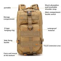 Mochila Táctica de 30L Diseño Camuflado para Hombres Sistema Molle para Acampar, Caza, Senderismo, Escalada Bolsas y Viajes al Aire Libre - details 2