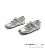 Cuero Mary Jane zapatos nuevo Velcro casual solo zapatos de las mujeres de ballet deportes zapatos de entrenamiento - details 9