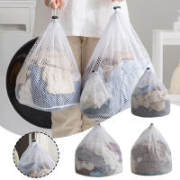 Bolsa grande para lavar la ropa, bolsa portátil para lavar ropa, organizador de red, sujetador sucio, calcetines, ropa interior, almacenamiento de zapatos, cubierta para lavadora de ropa, 4 Uds. - details 6