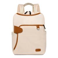 Mochila de viaje de trabajo sencilla para mujer, bolso para ordenador portátil, mochila ligera informal de gran capacidad - details 0