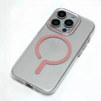 Caja de carga Magsafe de metal plateado titanio Botón fuerte para iPhone 16Pro Max - details 9