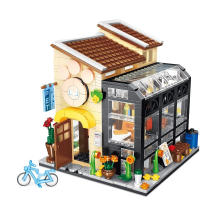 Conjunto de construcción de casa de flores para niñas y amantes de los bloques de construcción, crea un ambiente elegante y cálido, bonito regalo - details 2