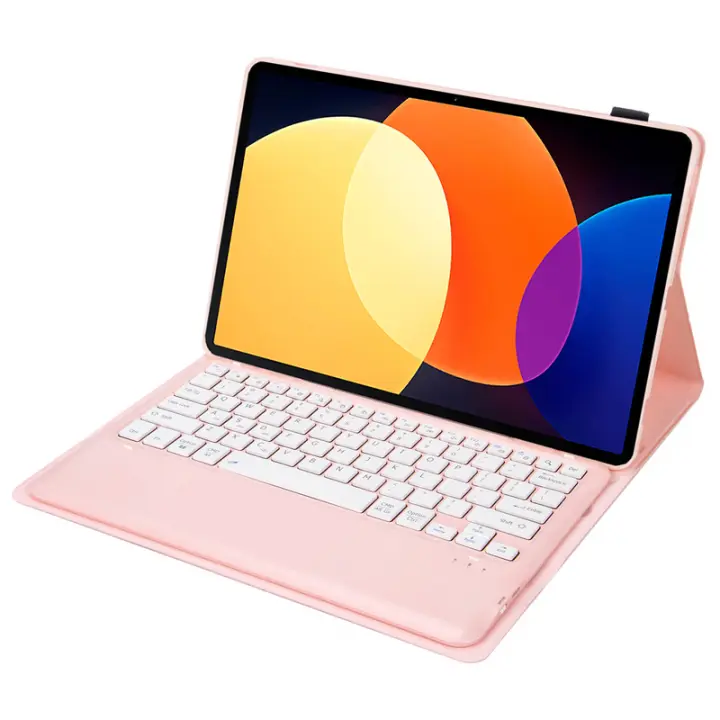 Funda de Teclado para Lenovo Tab P12 / Xiaoxin Pad Pro, 12,7 pulgadas, 2023 Touchpad, Teclado español, cubierta magnética desmontable - 1