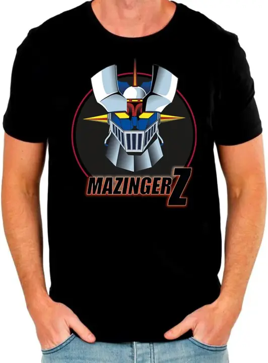 Camiseta de Mazinger Z para Hombre, Manga Corta, algodón - 1