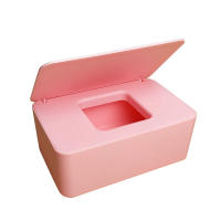 Caja de almacenamiento de toallitas húmedas de plástico, dispensador de toallas de papel, organizador de servilletas para el hogar, nuevo - details 8