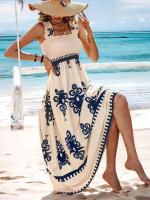 Vestido Largo de Verano de Rayas Moda de Playa para Mujeres Nuevo en 2025 - details 20