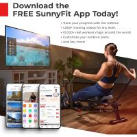 Bicicleta estática Inteligente, Mini pedaleador bajo encimera con Doble función para Personas Mayores, opcionalmente con aplicación Gratuita SunnyFit y Magnetic - details 14