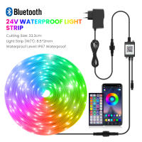 GAHADA Luz de Tira LED RGB Impermeable para Exteriores con Control Remoto de 44 Botones - details 0