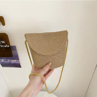 Bolso pequeño de mano para mujer hecho a mano de tela, mini bolso de playa tipo cubo y bolsos de hombro para damas - details 2