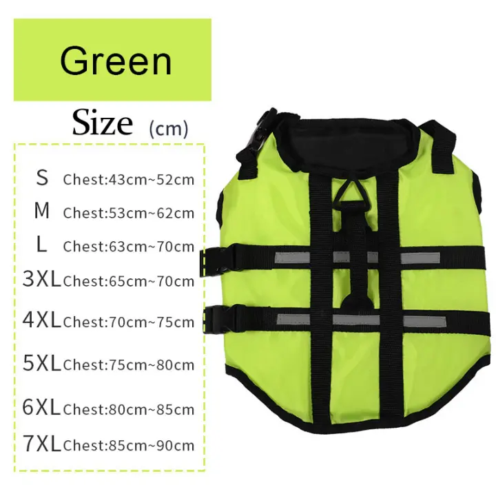 HOOPET-Chaleco salvavidas para mascota, chaqueta transpirable de seguridad para perros, ropa de surf, de baño para nadar en vacaciones, chaquetilla para bulldog francés para verano, Oxford - 1